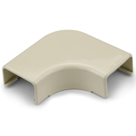HellermannTyton TSR2I-25-1 Elbow Cover, 1-1/4", 1" Bend Radius, PVC, Ivory, 1/bag