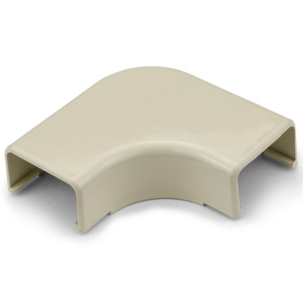 HellermannTyton TSR2I-25-1 Elbow Cover, 1-1/4", 1" Bend Radius, PVC, Ivory, 1/bag
