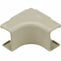 HellermannTyton TSR2I-33-1 Internal Corner Cover, 1-1/4", 1" Bend Radius, PVC, Ivory, 1/bag