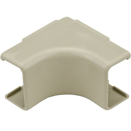 HellermannTyton TSR2I-33-1 Internal Corner Cover, 1-1/4", 1" Bend Radius, PVC, Ivory, 1/bag