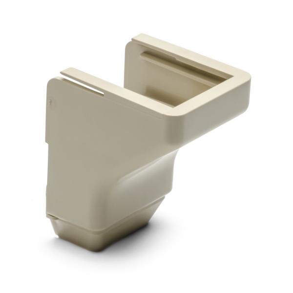 HellermannTyton TSR2I-50 Ceiling Drop, 1-1/4", PVC, Ivory, 1/bag