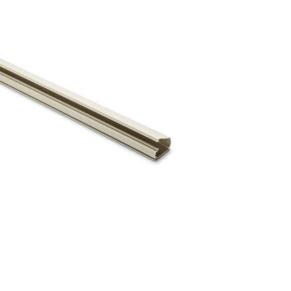 HellermannTyton TSR2I-6A One Piece Surface Raceway, 1-1/4", 6.0 ft Long, PVC, Ivory, 120ft/Carton