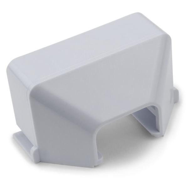HellermannTyton TSR2W-12 Reducer, 1-3/4" to 3/4" (TSR3 to TSR1), PVC, White, 1/bag