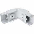 HellermannTyton TSR2W-29 External Corner Cover, 1-1/4", 1" Bend Radius, PVC, White, 10/bag