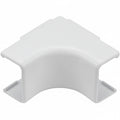 HellermannTyton TSR2W-33-1 Internal Corner Cover, 1-1/4", 1" Bend Radius, PVC, White, 10/bag
