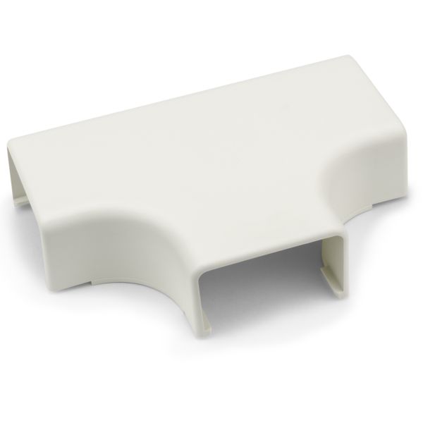HellermannTyton TSR3FW-21-1 Tee Cover, 1-3/4", 1" Bend Radius, PVC, Office White, 1/bag