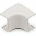 HellermannTyton TSR3FW-33-1 Internal Corner Cover, 1-3/4", 1" Bend Radius, PVC, Office White, 10/bag