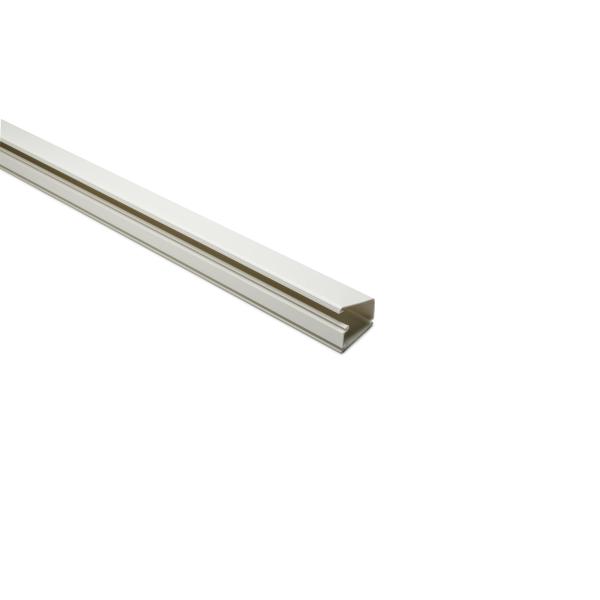 HellermannTyton TSR3FW-8A One Piece Surface Raceway, 1-3/4", 8.0 ft Long, PVC, Office White, 160ft/Carton