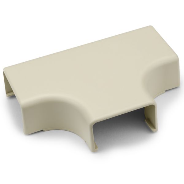 HellermannTyton TSR3I-21-1 Tee Cover, 1-3/4", 1" Bend Radius, PVC, Ivory, 10/bag