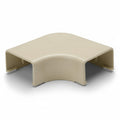 HellermannTyton TSR3I-25-1 Elbow Cover, 1-3/4", 1" Bend Radius, PVC, Ivory, 10/bag
