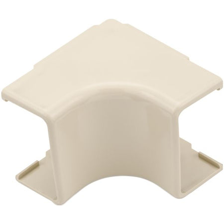 HellermannTyton TSR3I-33-1 Internal Corner Cover, 1-3/4", 1" Bend Radius, PVC, Ivory, 1/bag