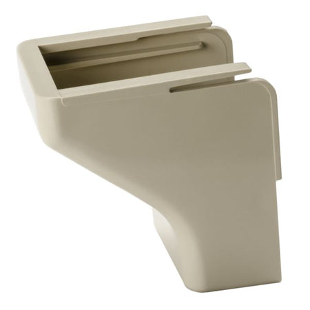 HellermannTyton TSR3I-50 Ceiling Drop, 1-3/4", PVC, Ivory, 10/bag