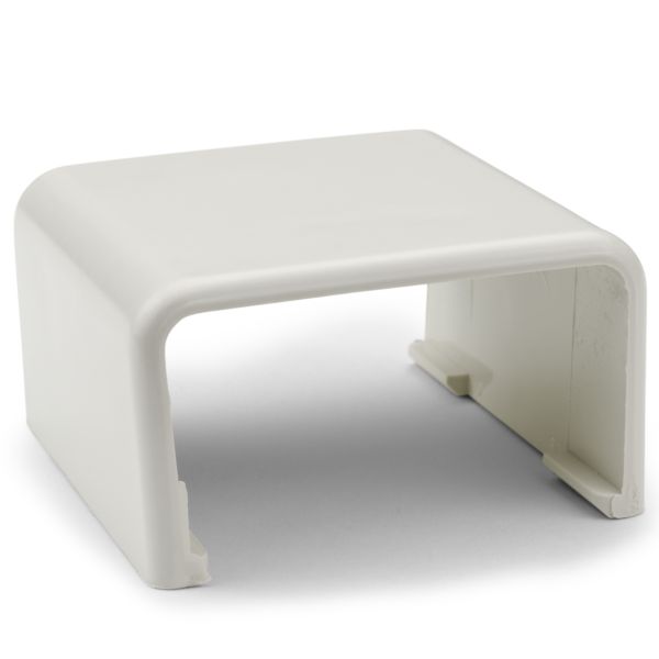 HellermannTyton TSR3W-14 Splice Cover, 1-3/4", PVC, White, 10/bag