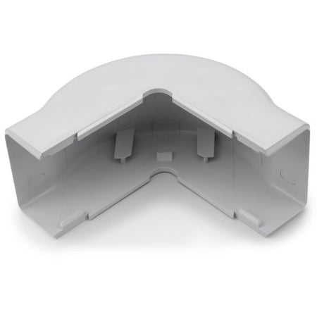 HellermannTyton TSR3W-29-1 External Corner Cover, 1-3/4", 1" Bend Radius, PVC, White, 1/bag