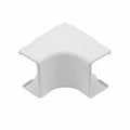 HellermannTyton TSR3W-33-1 Internal Corner Cover, 1-3/4", 1" Bend Radius, PVC, White, 1/bag