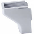 HellermannTyton TSR3W-50 Ceiling Drop, 1-3/4", PVC, White, 1/bag