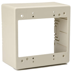 HellermannTyton TSRPI-JBD2 Dual Gang Junction Box, 2.77