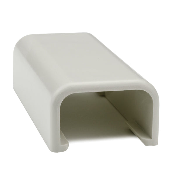 HellermannTyton TSRP1FW-14 Splice Cover, 3/4", PVC, Office White, 10/bag