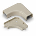 HellermannTyton TSRP1I-25-1 Elbow Cover, 3/4", 1" Bend Radius, PVC, Ivory, 1/bag