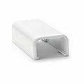 HellermannTyton TSRP1W-14 Splice Cover, 3/4", PVC, White, 1/bag