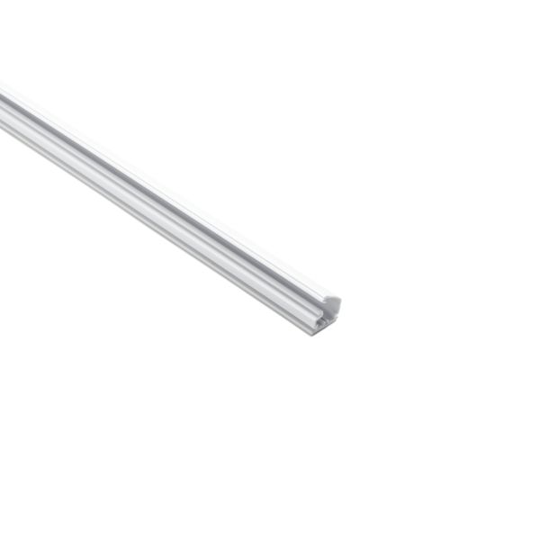 HellermannTyton TSRP1W-8A One Piece Power Rated Raceway, 3/4", 8.0 ft Long, PVC, White, 160/Carton