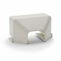 HellermannTyton TSRP2FW-12 Reducer, 1-3/4" to 3/4" (TSRP3 to TSRP1), PVC, Office White, 1/bag