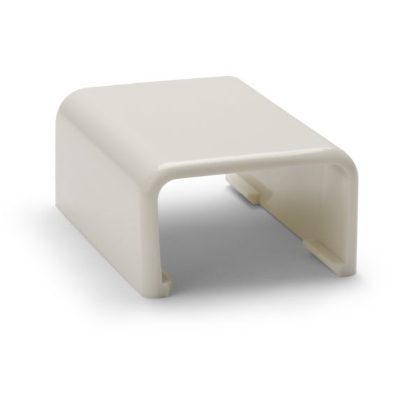 HellermannTyton TSRP2FW-14 Splice Cover, 1-1/4", PVC, Office White, 1/bag