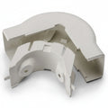 HellermannTyton TSRP2FW-29-1 External Corner Cover, 1-1/4", 1" Bend Radius, PVC, Office White1/bag