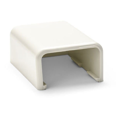 HellermannTyton TSRP2FW-36 End Cap, 1-1/4", PVC, Office White, 1/bag