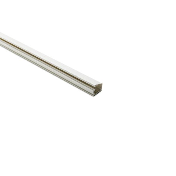 HellermannTyton TSRP2FW-8A One Piece Power Rated Raceway, 1-1/4", 8.0 ft Long, PVC, Office White, 160ft/Carton