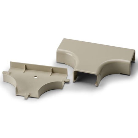 HellermannTyton TSRP2I-21-1 Tee Cover, 1-1/4", 1" Bend Radius, PVC, Ivory, 1/bag