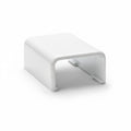 HellermannTyton TSRP2W-14 Splice Cover, 1-1/4", PVC, White, 1/bag
