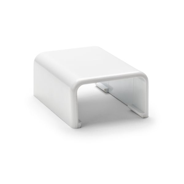 HellermannTyton TSRP2W-14 Splice Cover, 1-1/4", PVC, White, 1/bag