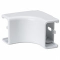 HellermannTyton TSRP2W-33-1 Internal Corner Cover, 1-1/4", 1" Bend Radius, PVC, White, 1/bag