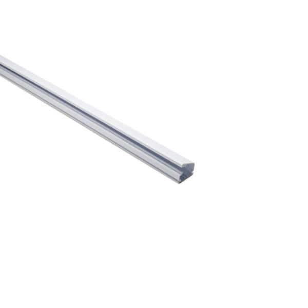 HellermannTyton TSRP2W-8A One Piece Power Rated Raceway, 1-1/4", 8.0 ft Long, PVC, White, 160ft/Carton