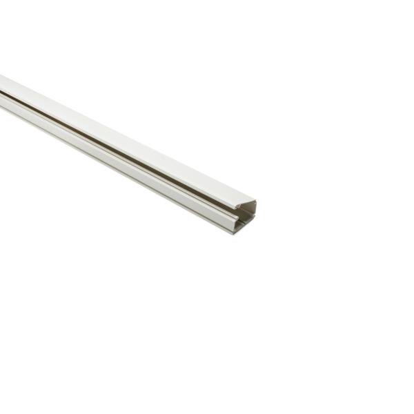HellermannTyton TSRP3FW-6A One Piece Power Rated Raceway, 1-3/4", 6.0 ft Long, PVC, Office White, 120ft/Carton