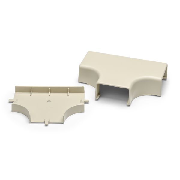 HellermannTyton TSRP3I-21-1 Tee Cover, 1-3/4", 1" Bend Radius, PVC, Ivory, 1/bag
