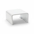 HellermannTyton TSRP3W-14 Splice Cover, 1-3/4", PVC, White, 10/bag
