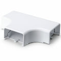 HellermannTyton TSRP3W-21-1 Tee Cover, 1-3/4", 1" Bend Radius, PVC, White, 1/bag