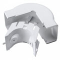 HellermannTyton TSRP3W-29-1 External Corner Cover, 1-3/4", 1" Bend Radius, PVC, White, 1/bag