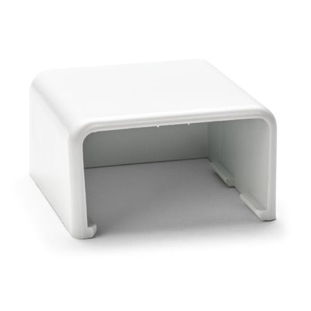 HellermannTyton TSRP3W-36 End Cap, 1-3/4", PVC, White, 1/bag
