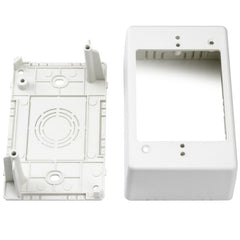 HellermannTyton TSRPFW-JB2 Single Gang Junction Box, 1-1/4