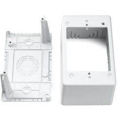 HellermannTyton TSRPW-JB3 Single Gang Junction Box, 2.77