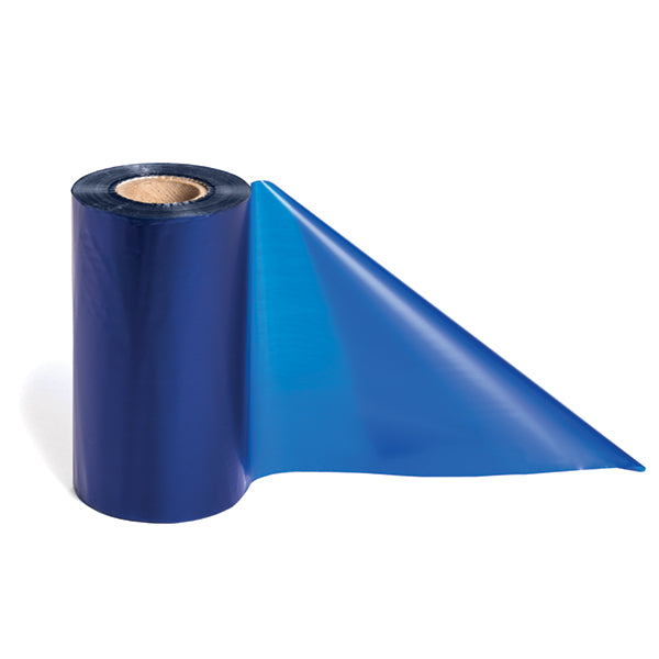 HellermannTyton TT822OUT6 Thermal Transfer Ribbon, 4.33" x 984', 1" Core, PET, Blue, 1/pkg