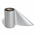 HellermannTyton TT822OUT8 Thermal Transfer Ribbon, 4.33" x 984', 1" Core, PET, Silver, 1/pkg