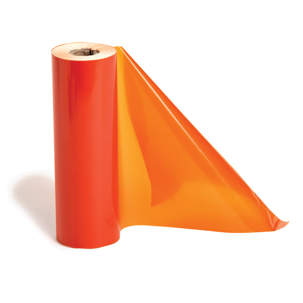 HellermannTyton TT822OUTSM3 Thermal Transfer Ribbon, 4.33" x 242', .50" Core, PET, Orange, 1/pkg