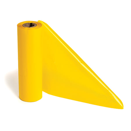 HellermannTyton TT822OUTSM4 Thermal Transfer Ribbon, 4.33" x 242', .50" Core, PET, Yellow, 1/pkg