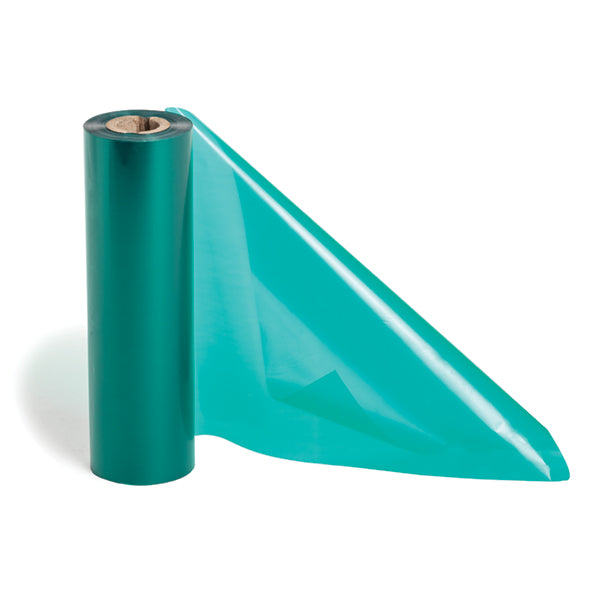 HellermannTyton TT822OUTSM5 Thermal Transfer Ribbon, 4.33" x 242', .50" Core, PET, Green, 1/pkg