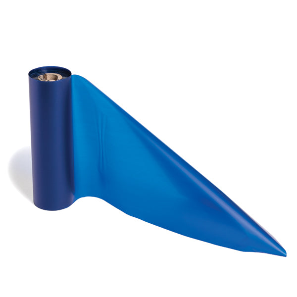 HellermannTyton TT822OUTSM6 Thermal Transfer Ribbon, 4.33" x 242', .50" Core, PET, Blue, 1/pkg
