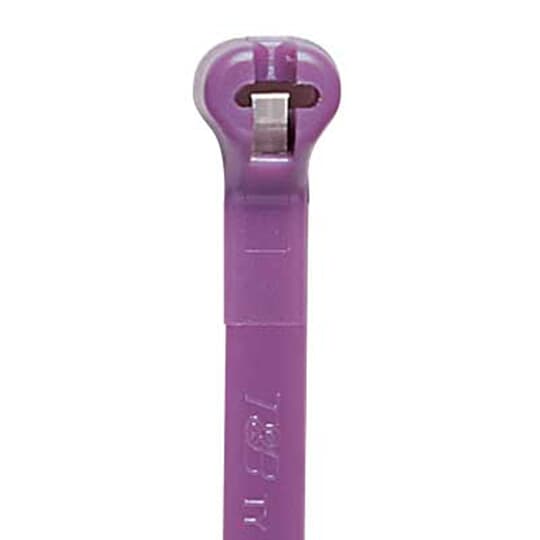 Thomas & Betts TY23M-7 4" 18lb Purple 1000/bag